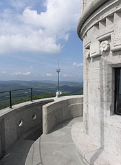 From the top it is the second floor of the lookout tower - بودابست, هنغاريا