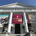 The neo-classical style Mihály Munkácsy Museum building includes a modern exhibition hall, in 2007 it won the Museum of the Year prize as well (the building was designed by Lajos Wagner and built in 1913) - Békéscsaba, Hungary