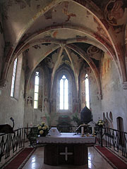 The sanctuary of the church - Siklós, Hungary