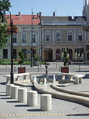 Main square - Nagykőrös, Мађарска